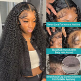 Hd Lace Frontal Deep Wave Curly Wigs